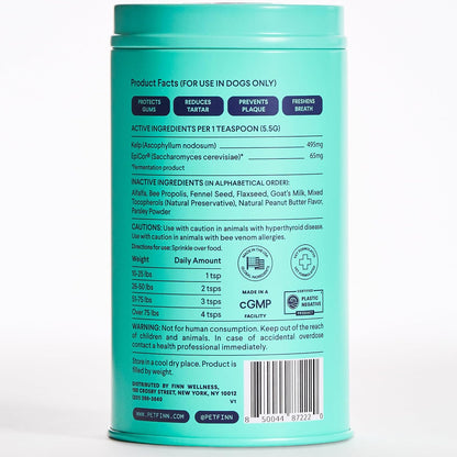 Finn Dental Powder for Dogs | Targets Plaque, Tartar & Bad Breath - Image 9