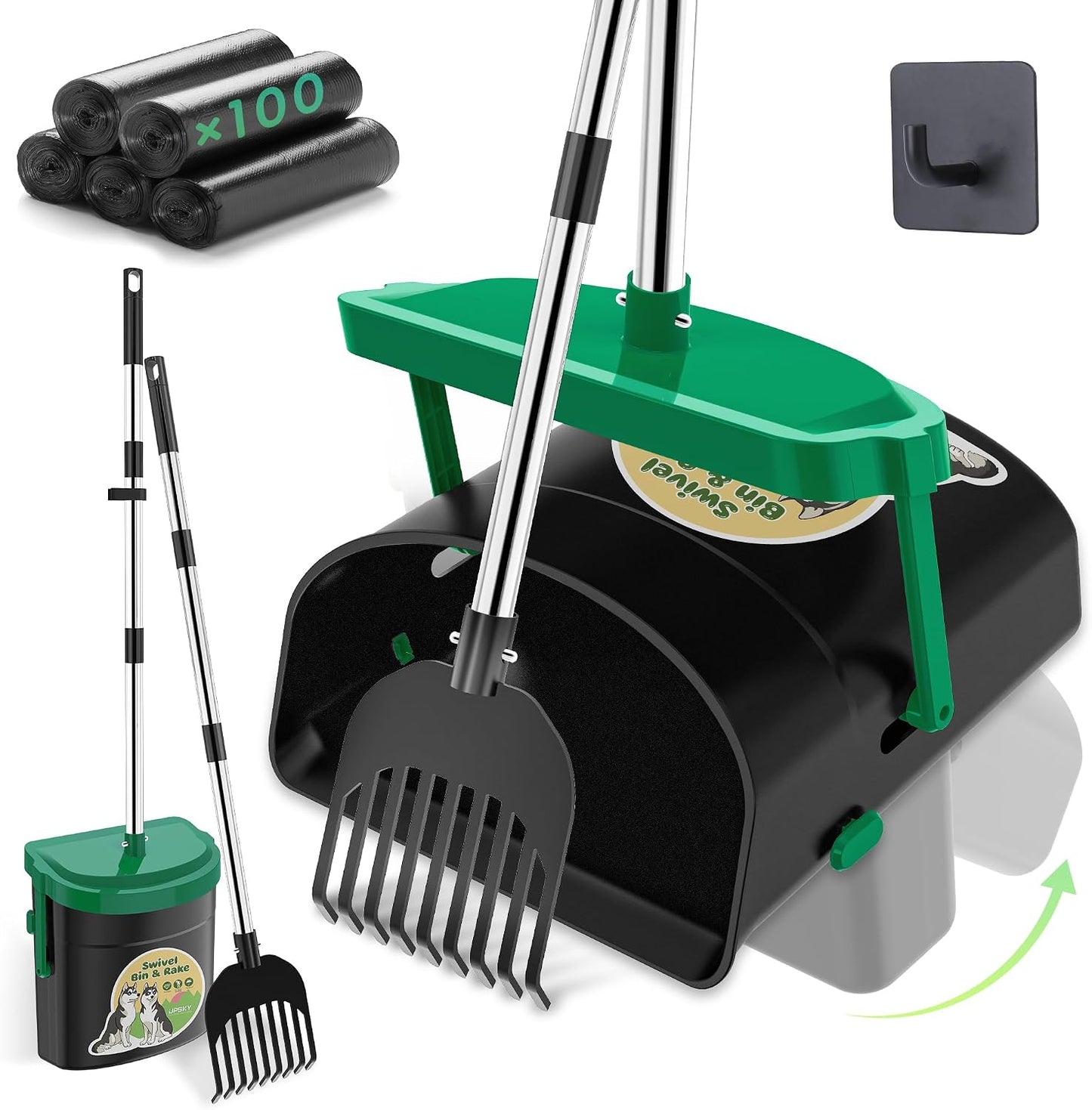 USA imported authentic pet cleanup tool kit for large and small dogs