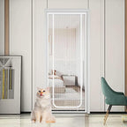 Heavy duty pet mesh net for interior doors