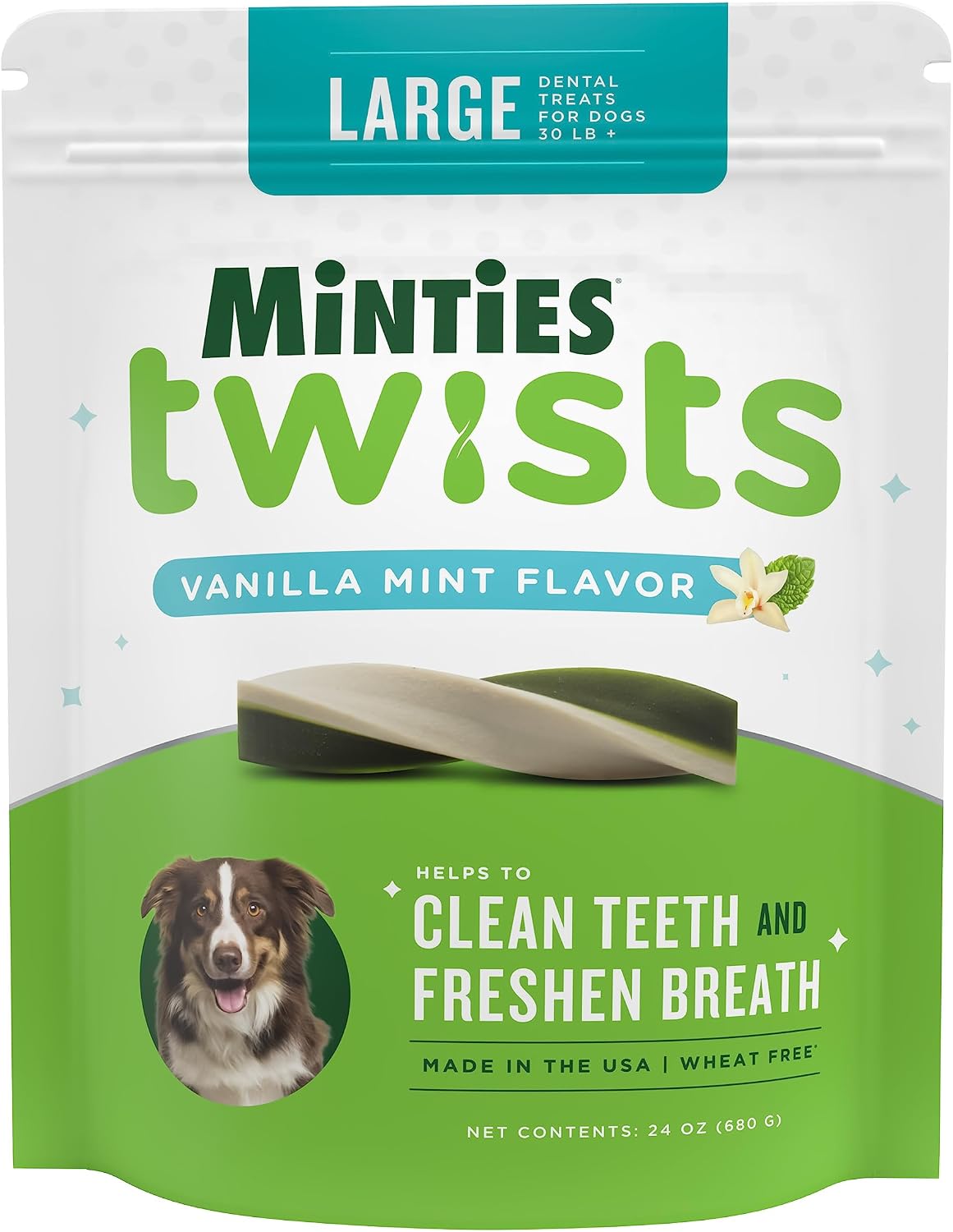 Minties Dog Dental Bone Treats, Tiny/Small Dental Dog Treats, 5-25 lbs, Clean Teeth, Fight Bad Breath, Removes Plaque and Tartar, 16 Count - Image 11