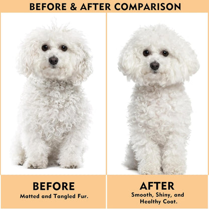 Premium imported deshedding brush for long and short haired breeds