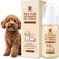 Oivolii Dog and Cat Fur Oil Conditioning Spray front view of the 60 Milliliters bottle for pet grooming.