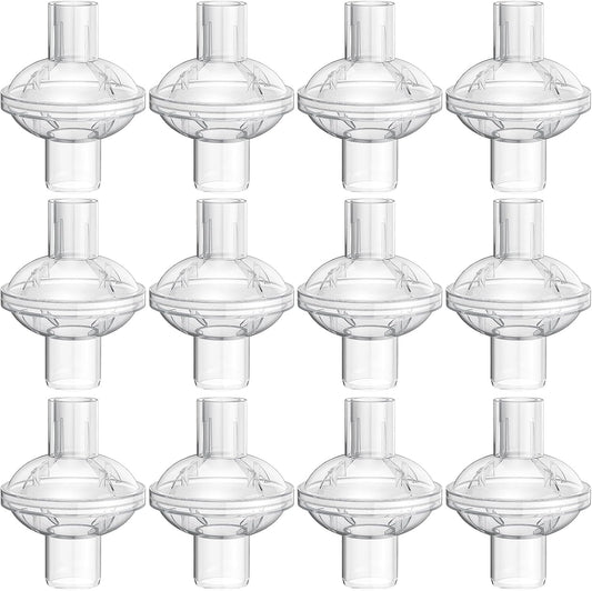 Wilerda 12-pack CPAP inline filter set front view