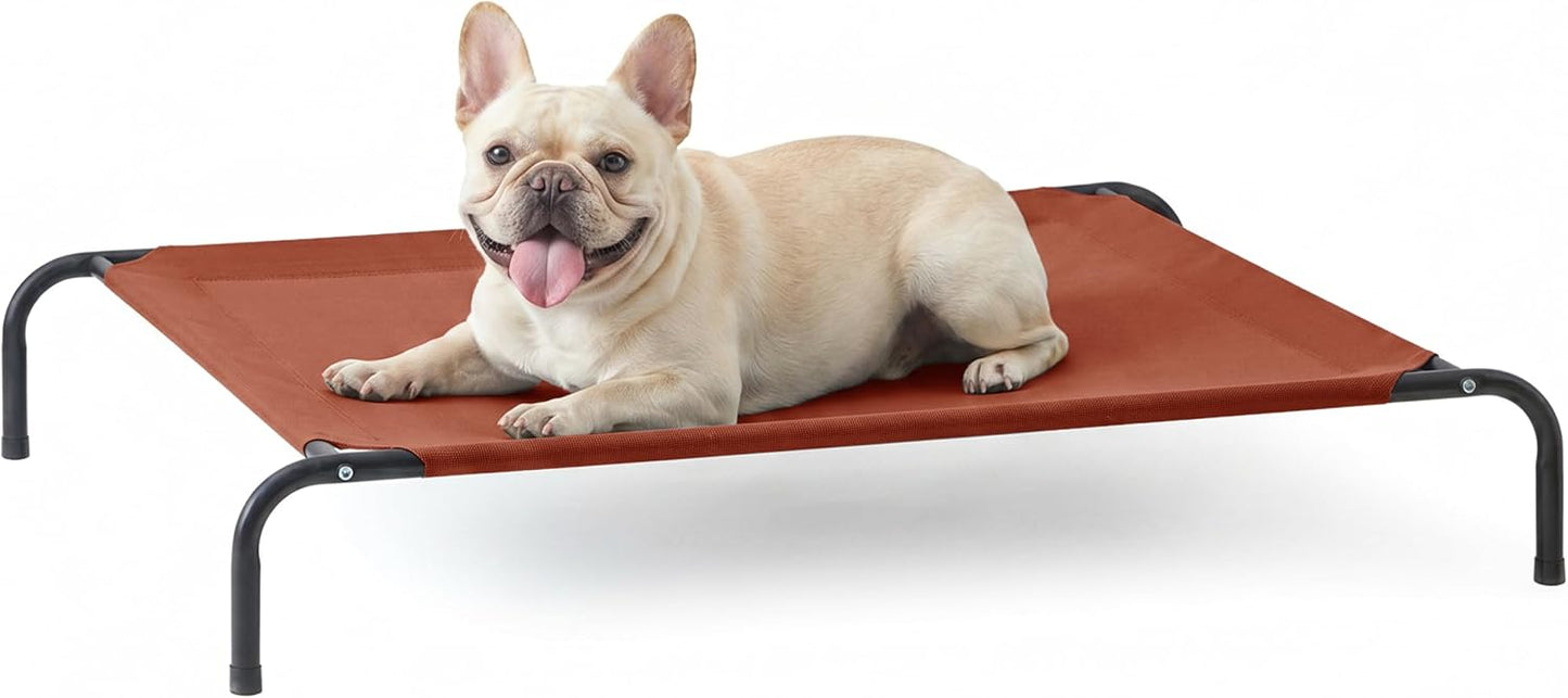 Love's cabin Elevated Cooling Dog Bed for Large Dogs, Portable Indoor & Outdoor Raised Pet Dog Cat Cot, Durable Summer Frame with Breathable Mesh, Black, 48 inches - Image 12