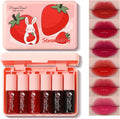 Eakroo 6 Colors Lip Tint Stain Mini Liquid Lipstick, Lip Gloss for Women, Lip Oil Stain, Lip Stain Long Lasting Waterproof, Lip Makeup, Korean Makeup, Cute Stuff, Non-Stick Cup, High Pigment - Image 1