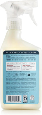 Probiotic pet stain cleaner spray packaging highlighting USDA Biobased label.