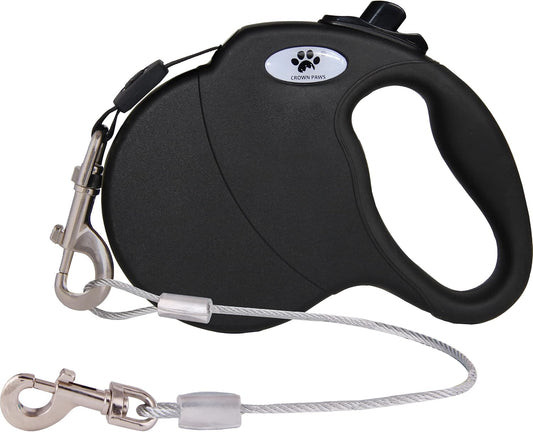 Crown Paws 16ft retractable dog leash for large dogs front view