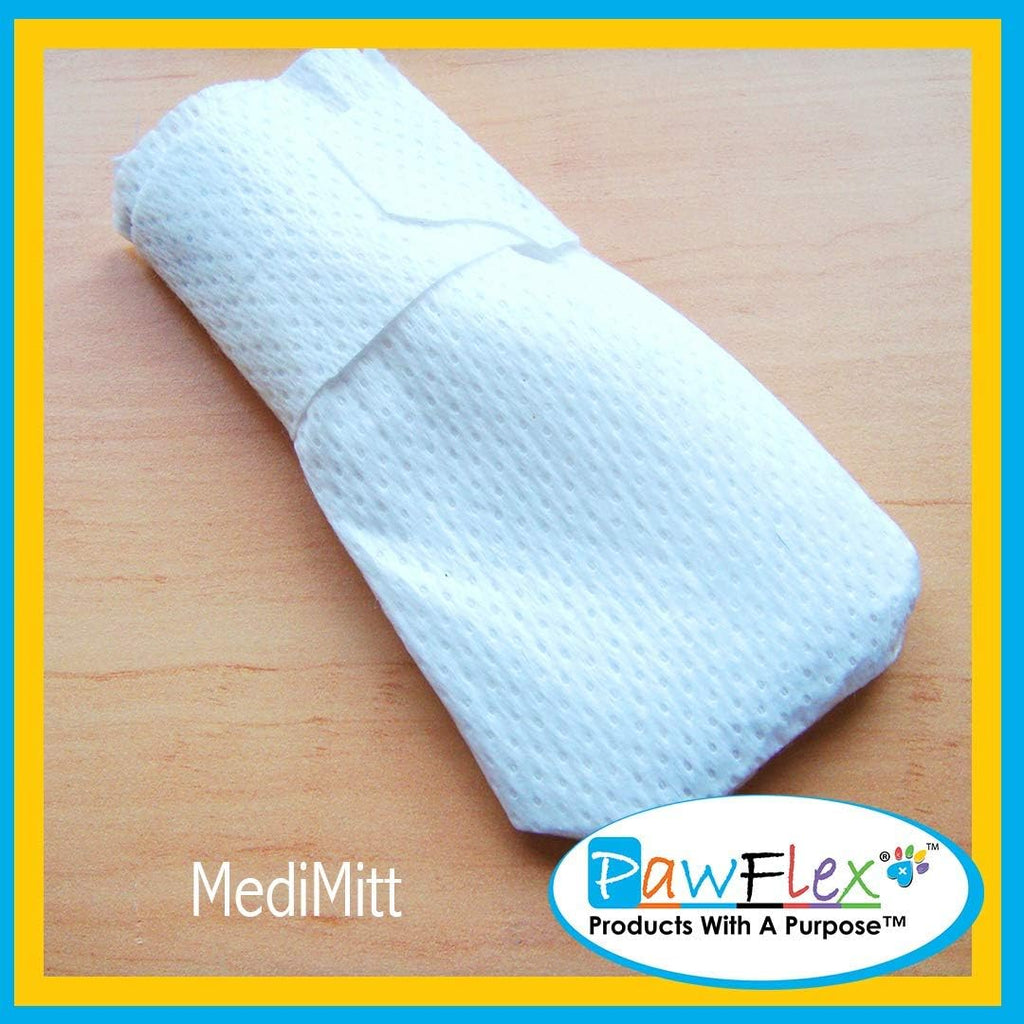 Large size PawFlex Medimitt packaging 12 pack