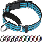 Martingale Dog Collar, Adjustable Nylon Reflective Collar with Quick Release Buckle, No Pull Dog Training Collars for Small Medium Large Dogs (Forest Green, Medium) - Image 9