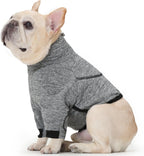 ROZKITCH Dog Shirts Shoulder Surgery Dog Surgical Recovery Suit, Post Surgery Dog Suit Post-Surgery Protection with Velcro Straps Blue 5XL - Image 13