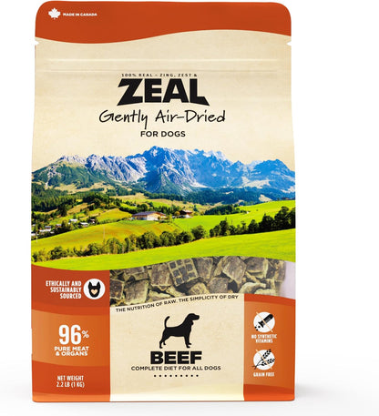 ZEAL Canada Air-Dried Beef Recipe for Dogs - High Protein, Natural Superfoods, Nutrient Rich, No Fillers, Grain Free, Complete & Balanced (Beef, 1 lb) - Image 14