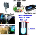 JackSuper 3W aquarium UV sterilizer lamp showing compact size