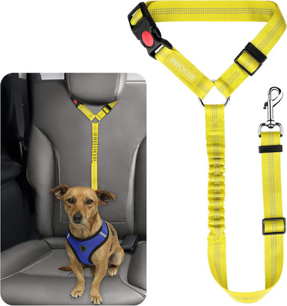 Bwogue pet car seat belt packaging for vehicle travel