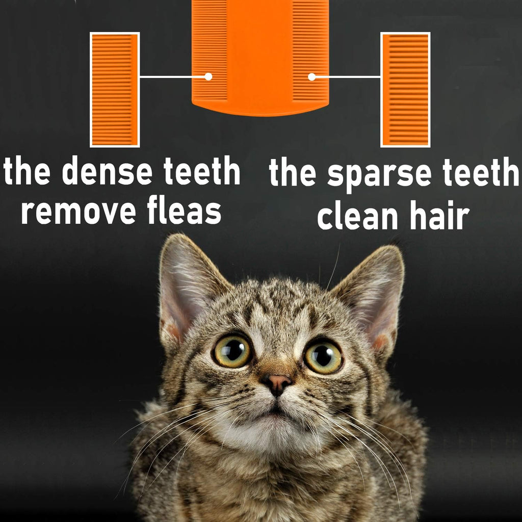 MoHern colorful plastic lice combs for dogs and cats