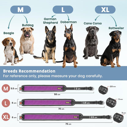 Adjustable slider buckle of Mayerzon martingale collar