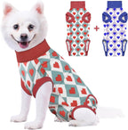 Small Dog Surgery Suit Female Spay,Professional Soft Post-Operative Dog Recovery Suit Male Neuter with Pee Hole,Comfortable Anti-Lick Alternative to Cone,Unisex Pet Surgical Vest for Wound Care(Blue) - Image 11