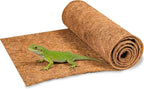 Hamiledyi 35.4x15.7" Reptile Carpet Coconut Fiber Substrate Large Lizard Cage Mat Coco Fiber Liner Snake Bedding Natual Coconut Fiber Carpet for Bearded Dragon Turtles Iguana Tortoises - Image 14