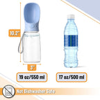 Food grade non toxic pet water bottle with wrist strap for hiking