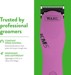 Wahl professional pet clipper close up on the number 7F ultimate competition blade