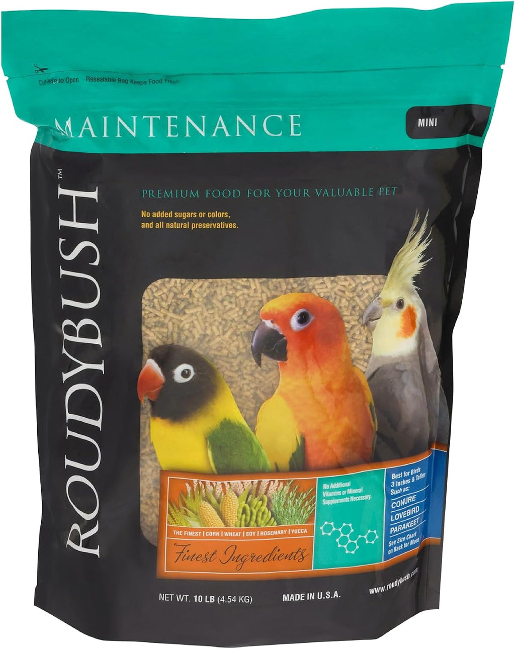 RoudyBush Daily Maintenance Bird Food, Crumbles, 44-Ounce, 2.75 lb (244CRDM) - Image 12