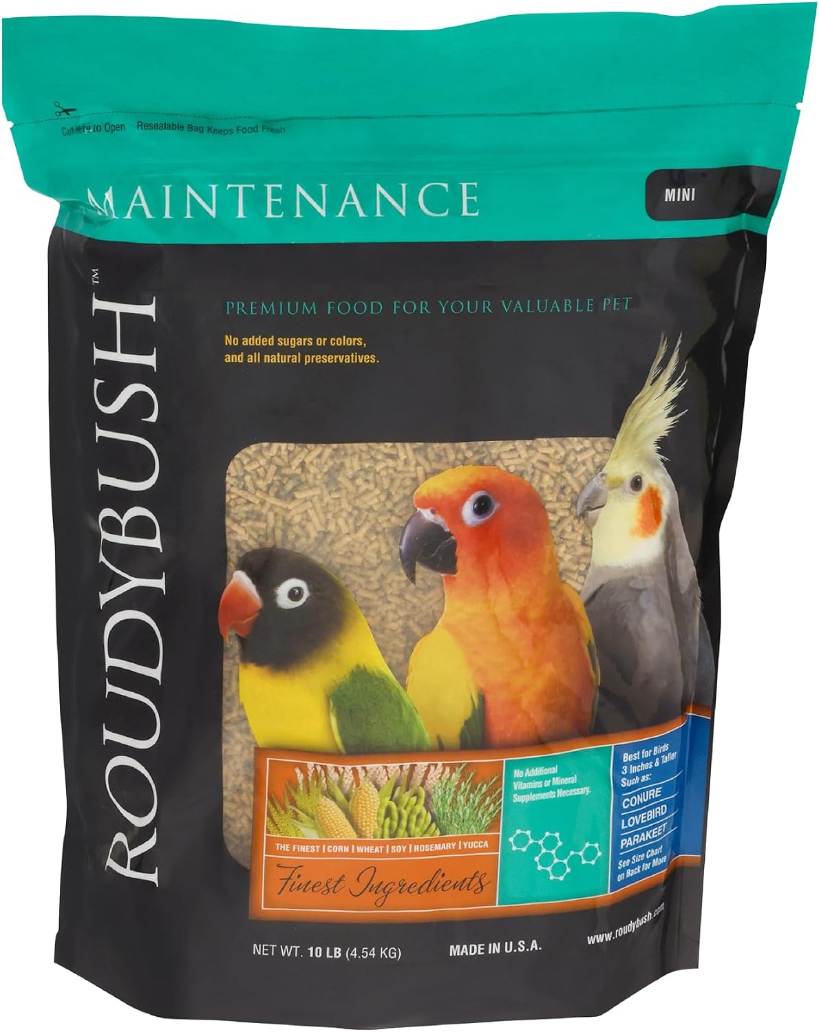 RoudyBush Daily Maintenance Bird Food, Crumbles, 44-Ounce, 2.75 lb (244CRDM) - Image 12