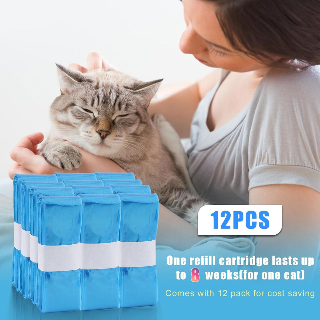 Astrallgn twelve pack replacement liners showing heavy duty multi layer plastic film