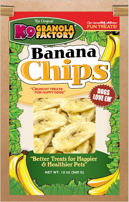 K9 Granola Factory natural chip collection green bean treats nutritional value and ingredient list view