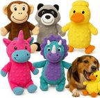 Jalousie Multipack Dog Squeaky Toys Strong Almost Indestructible, with Added Liner for Longer Play Dog Chew Toys (5 Pack Tough) - Image 11