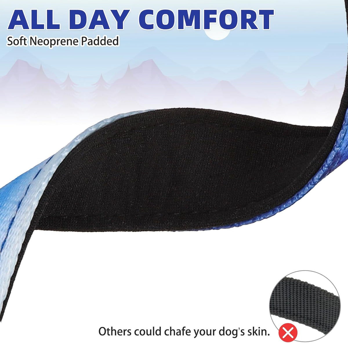Adjustable nylon strap detail of Kooltail training collar