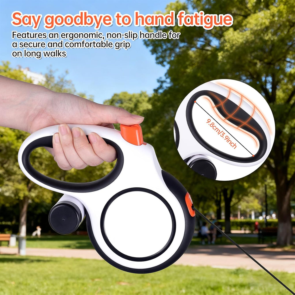 Lulupet dog leash nylon tape and locking mechanism side view