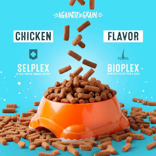 Evanger's HiBio raw alternative pet food showing soft texture pieces