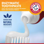 Arm and Hammer enzymatic toothpaste 2.5 Ounce size packaging