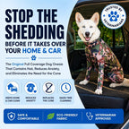 Shed Defender protective dog clothes covering hot spots and allergies.
