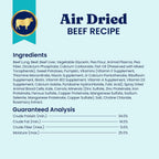 Authentic Solid Gold air dried complete meal feeding instructions