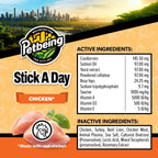 Petbeing daily cat vitamins and nutrients snack stick packaging