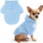 Idepet Pet Dog Hoodies Dog Clothes for Small Dogs Vest Chihuahua Clothes Warm Coat Jacket Autumn Puppy Outfits Cats Dogs Clothing(S,Black) - Image 13