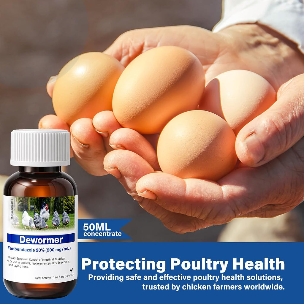 MedivexRX chicken parasite control bottle side angle