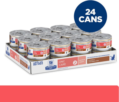 Hill's oncology support therapeutic adult cat food formula details