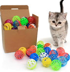Oodosi cat jingle balls 24 piece set front view