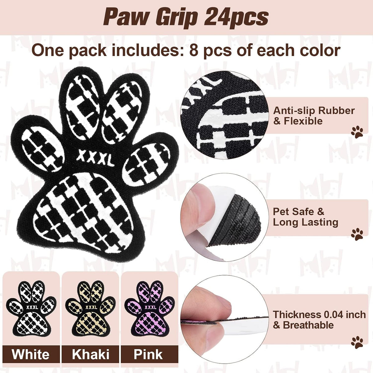 Benefits of Beautyzoo dog paw stickers for hot pavement