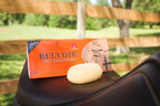 Step 2 leather conditioning bar soap by Carr and Day and Martin close up.