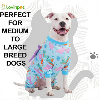 LovinPet lightweight UV shielding dog apparel on a large breed dog