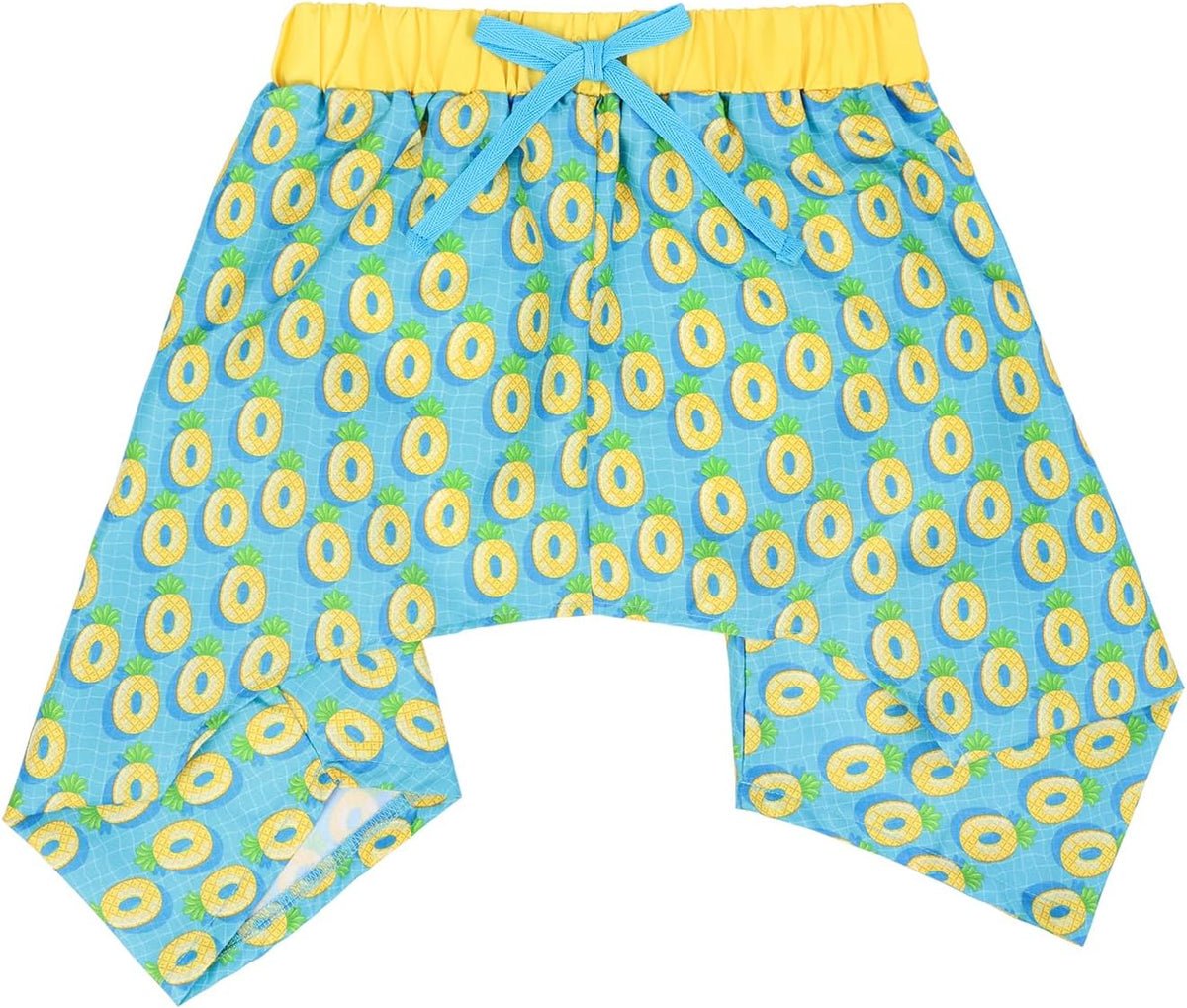 Imported pet swimwear HDE brand back details
