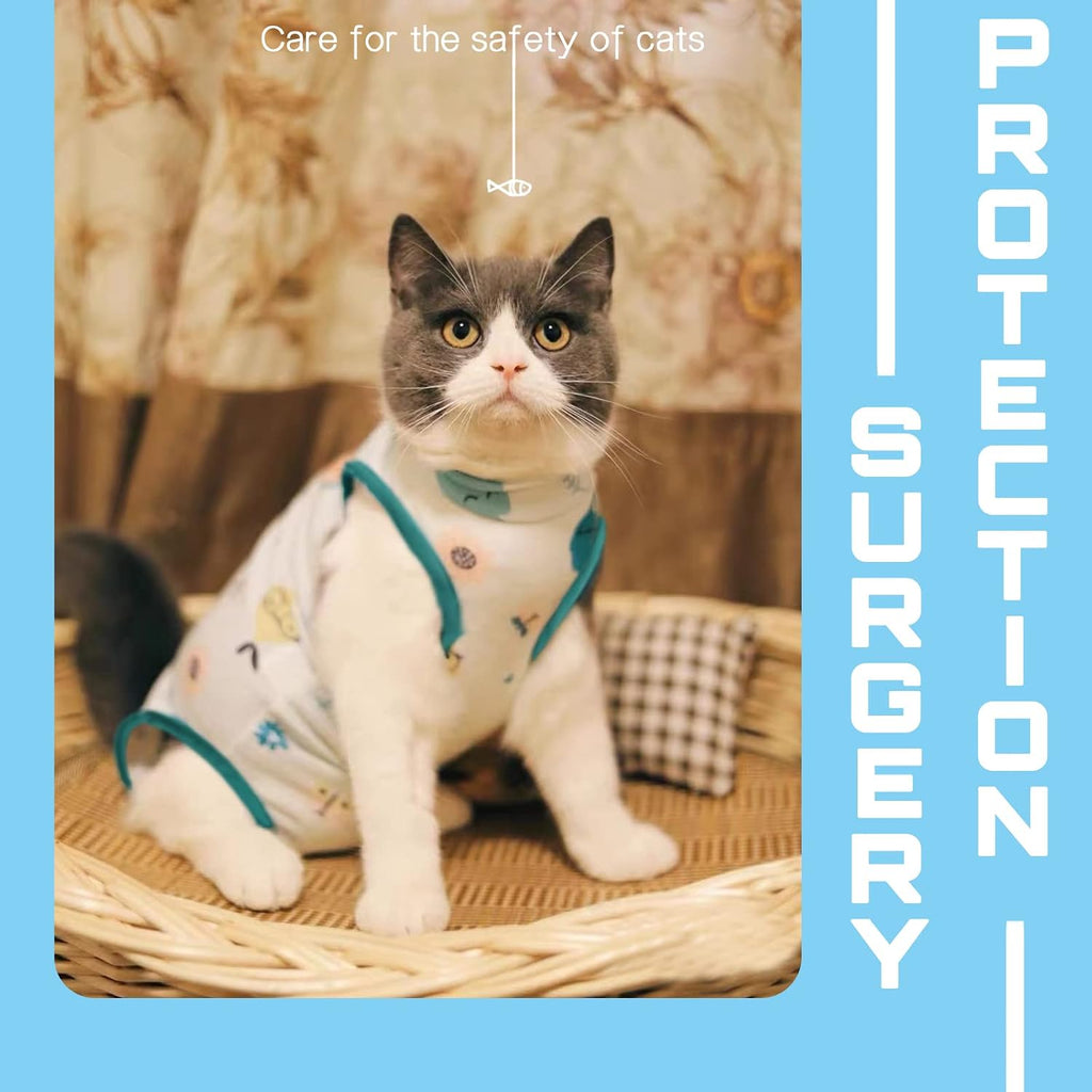 GCVOPTON soft cone alternative onesie for extra large giant cat breeds