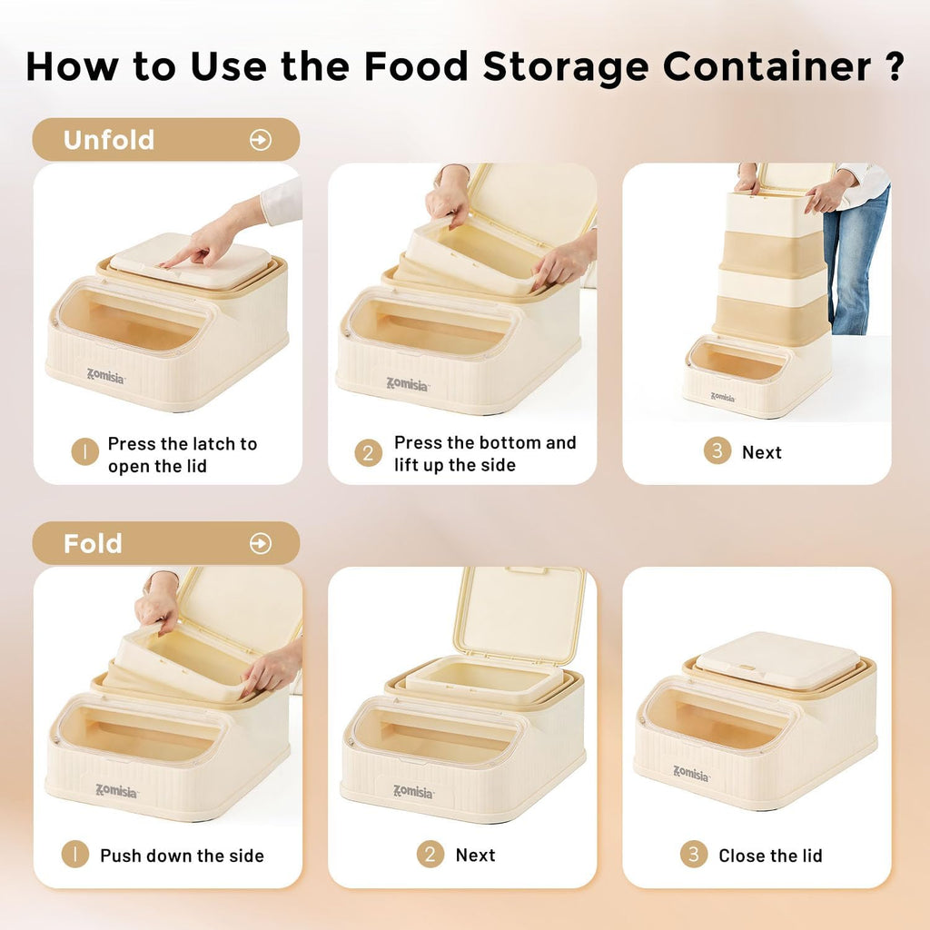Close up of food grade silicone material on storage container
