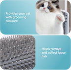 Tiny Pets cat self grooming wall brush pack of two mounted on a room corner