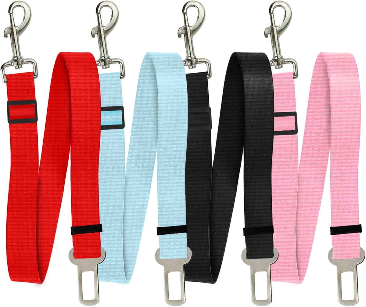 SunGrow Dog Seat Belt for Car, Adjustable Nylon Pet Seatbelt, Supports All Cars, Dog Car Leash Seat Belt, Seatbelt for Dogs, Cats & Ferrets Travel Harness - Image 10
