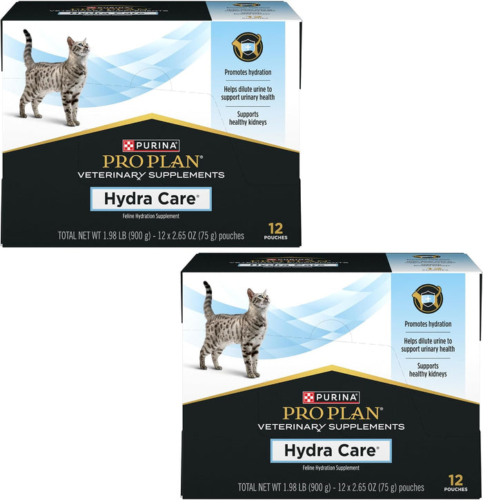 Purina Pro Plan Veterinary Hydra Care Cat Hydration Supplement, 24 Pouch - Image 1