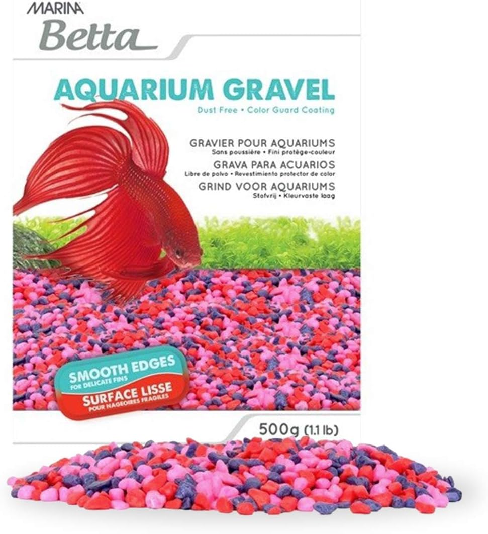 Marina Betta decorative gravel jellybean front view package