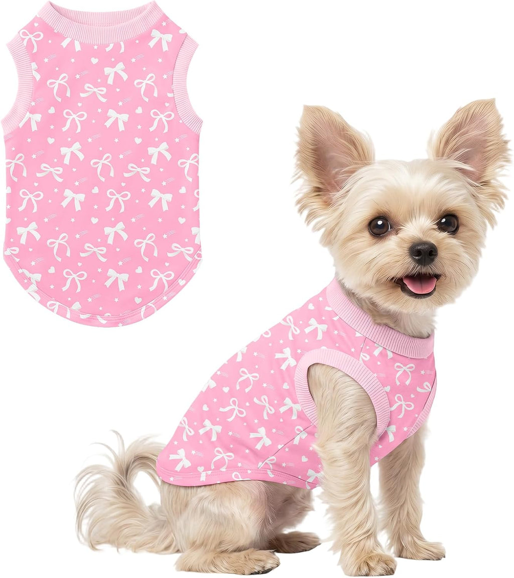 American Flag Dog Shirts for Small Dog 4th of July Cute Small Dog T-Shirt Soft Puppy Clothes Sleeveless Shirt Independence Day Celebrations Boy Girl Pet Outfits M - Image 15